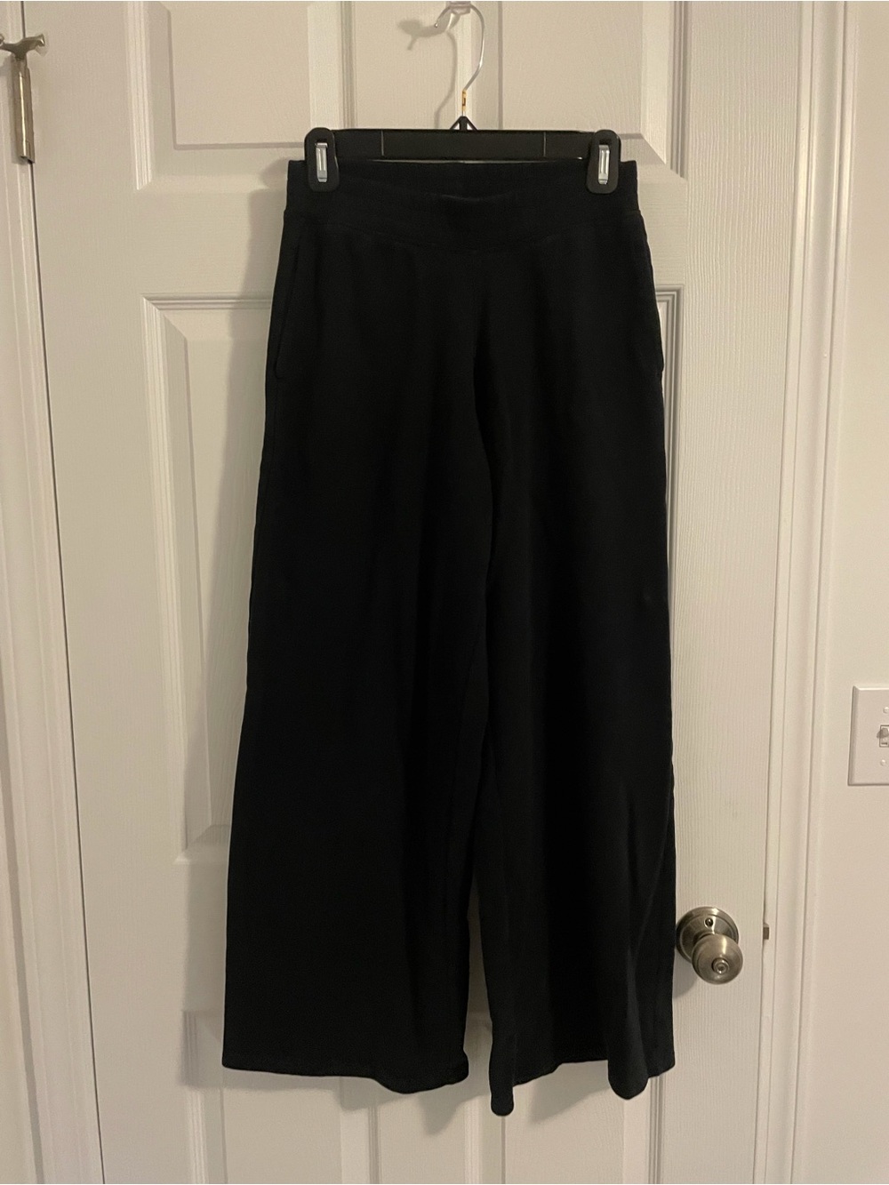Hollister Black Wide-Leg Lounge Pants